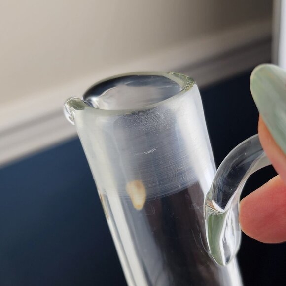 Crystal Etched Vintage Wine Decanter With Stopper - Picture 9 of 9